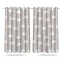 Ver imagem 1 de Cortina Infantil Boho Nuvens Tecido Premium 2,60x1,50m