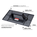 Ver imagem 2 de Desempenadeira de Pvc Lisa 17 X 30 Cm Preta Durín
