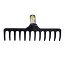 Ver imagem 3 de Rastelo Ancinho Curvo Metálico Leve Tramontina 12 Dentes sem Cabo