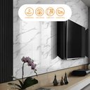 Ver imagem 2 de Placa Revestimento Adesiva Flexível para Paredes Atenas Branco 60x300cm