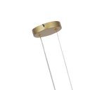 Ver imagem 4 de Luminária Pendente 36w Led Integrado 3 em 1 Moderno Dourado Lumier Micenas