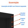 Kit Porta de Madeira 210x80cm Lisa Laqueada Direita Moldufama  - 5
