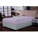 Ver imagem 1 de lençol Solteiro Avulso Liso Malha Doce Vida Lilás Geada