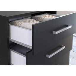 Comoda Elena 6 Gavetas Onix - 4