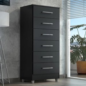 Comoda Elena 6 Gavetas Onix