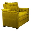 Ver imagem 3 de Sofá 2 Lugares Confortável Pequeno 140cm Small Cores Herrero Cor:Amarelo
