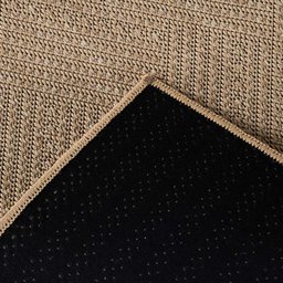 Tapete Passadeira Sisal 3,00m X 66cm Base Antiderrapante para Corredor Cozinha Quarto Sala Clean - 2
