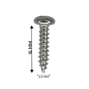 Ver imagem 2 de Parafuso Inox Aat Panela Phillips 3.9x16 Phillips Caixa 200 Pcs