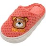 Pantufas Infantil Sapatos Chinelos de Inverno Urso Ursinho - 3