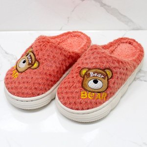 Pantufas Infantil Sapatos Chinelos de Inverno Urso Ursinho