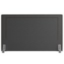 Ver imagem 4 de Cabeceira Cama Box Queen 160 Cm P05 Berlim Linho Cinza Escuro - Lyam Decor
