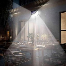 Arandela Luminária com 100 Leds Solar a Prova D'água - 4