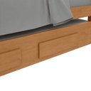Ver imagem 5 de Cama Solteiro Bibox 2 Gavetas Athenas - Lp - Rei de Casa Amendoa Clean/off White