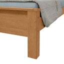 Ver imagem 3 de Cama Solteiro Bibox 2 Gavetas Athenas - Lp - Rei de Casa Amendoa Clean/off White