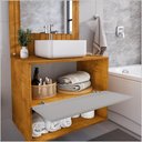 Ver imagem 3 de Conjunto para Banheiro Zenith Mdp 12mm com Cuba Naturalle Off White Ofertamo