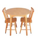 Ver mais imagens de Jogo de Jantar Colonial Brisa Mesa 80x80cm Mel/sinamão + 02 Cadeiras Mel - Rustico Linda