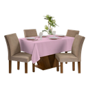 Ver imagem 1 de Kit C/ 10 Toalhas de Oxford 1,50mx1,50m Atacado Buffet Festa:rosa