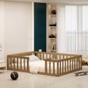 Ver imagem 2 de Cama Casal Montessoriana Nogueira