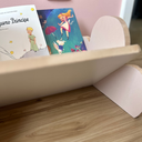 Ver imagem 7 de Caixote Porta Livro de Chão Organizador de Revistas Brinquedos Nuvem