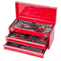Kit Jogo de Ferramentas Profissional de Alta Performance Com 90 Peças + Maleta em Metal - 3