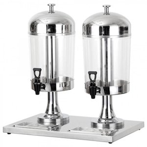 Suqueira Dupla Inox 16 Litros Dispensador de Bebida - Brasinox