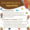 Ver imagem 6 de Adesivo Box de Banheiro e Parede Infantil Nadadores Oceano