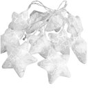 Ver imagem 1 de Decoração Varal Cordão Fio de Luzes Lâmpadas Estrela Led Natal Enfeite 2m