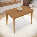Ver imagem 6 de Mesa de Jantar em Madeira Maciça Kappesberg Canela 120cm