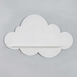 Decoração Infantil Prateleiras Nuvem Nicho 3 UN Quarto Branco INDÚSTRIA FENIX - 4