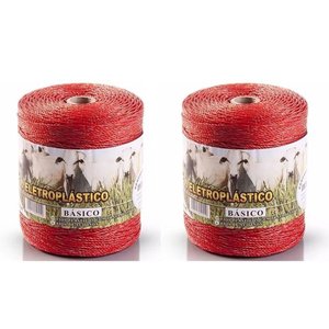 Fio Eletroplastico Zebu Laranja 500m X2 1000m 21377x2