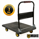Ver imagem 3 de Carrinho Plataforma Dobrável Reforçado para Carga 400kg 4 Rodas Muke Tools