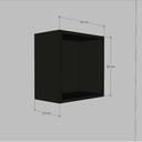 Ver imagem 4 de Nicho Preto de Parede em Mdf – Simples, Elegante e Funcional
