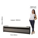Ver imagem 4 de Rack para TV até 65 Polegadas 2 Gavetas 2 Nichos Sublime 180 Gelius Móveis