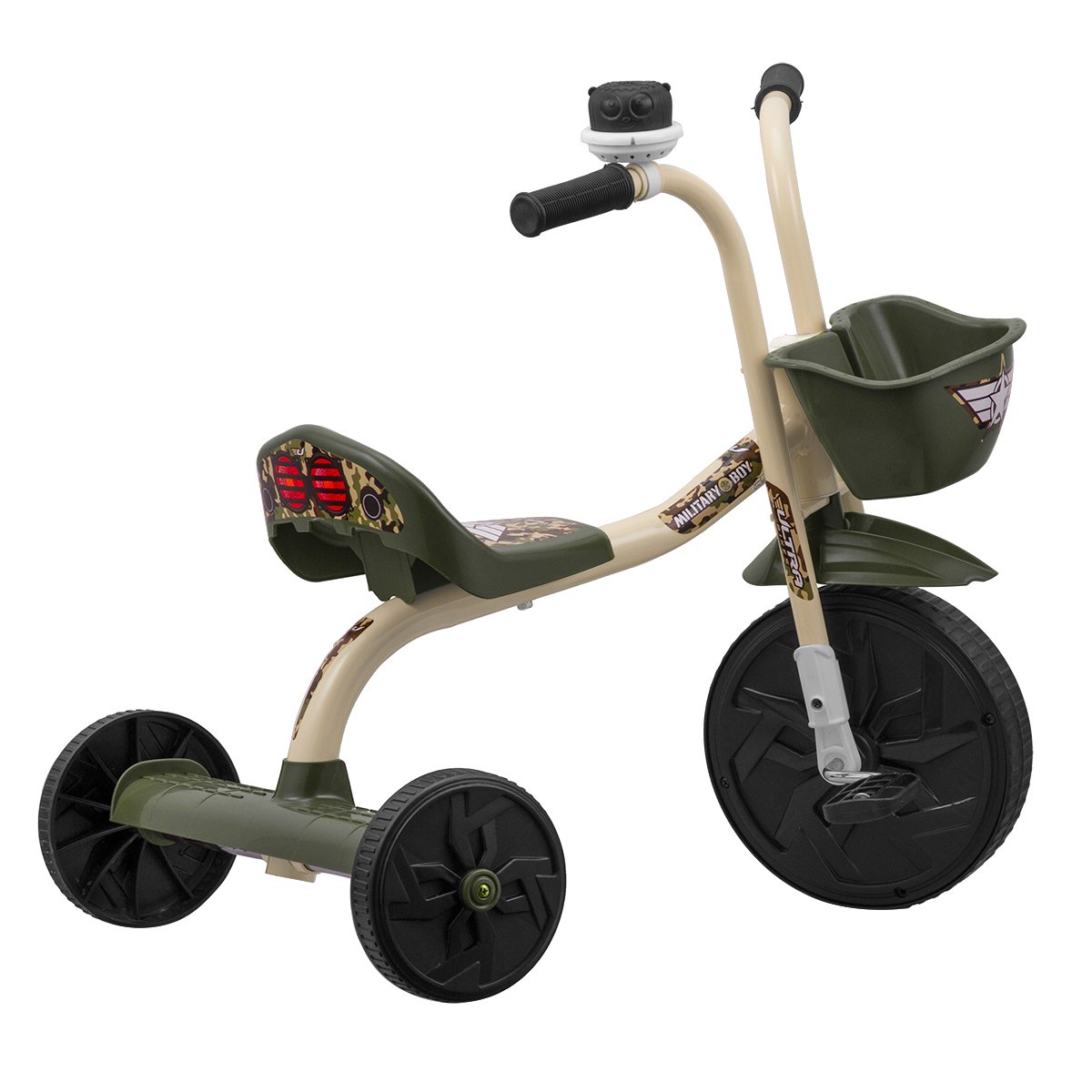 Triciclo Motoca para Criança Infantil com Cesto Ultra Bikes - 2