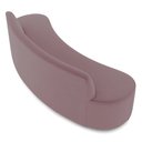 Ver imagem 7 de Sofá 4 Lugares para Sala de Estar Living 230cm Koane D06 Veludo Rosa - Mpozenato