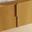 Ver imagem 4 de Rack Bancada Maggiore para TV até 85 Polegadas com 4 Portas - Naturale