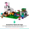 Lego Minecraft O Rancho do Coelho 340 Peças Para Crianças +8 Anos Lego - 4