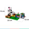 Lego Minecraft O Rancho do Coelho 340 Peças Para Crianças +8 Anos Lego - 5