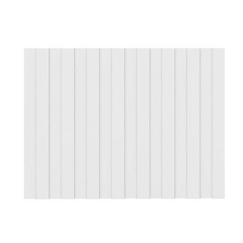 Fechamento de Cozinha Modulado Painel de Edição para Ripado Bella 2619 59x80x3.0cm Branco