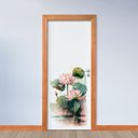 Ver imagem 2 de Adesivo de Porta - Flor de Lótus Aquarela