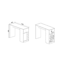 Bancada para Cozinha 1 Porta 5 Nichos Romana  - 2