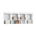 Ver mais imagens de Guarda Roupas Queen Modulado Com 7 Portas Star Branco
