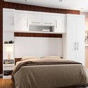 Ver imagem 1 de Guarda Roupas Queen Modulado Com 7 Portas Star Branco