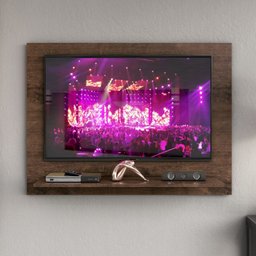 Painel para TV até 42 Polegadas 108cm 1 Prateleira Florence  - 1