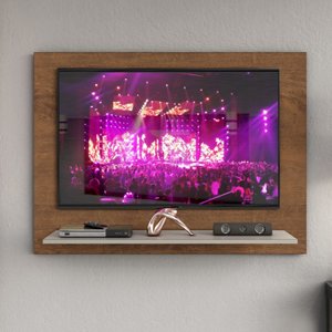Painel para TV até 42 Polegadas 108cm 1 Prateleira Florence 