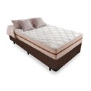Ver imagem 1 de Cama Box Solteiro + Colchão de Molas Ensacadas Anjos Classic 88cm