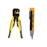Alicate Desencapador Fios Cabos Crimpador Profissional Chave de Teste Detector de Tensão Eletricista - 1