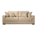 Ver imagem 1 de Sofá 2 Lugares Linho Bege Médio Helô 1,80m