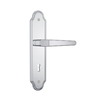 Fechadura Inox Interna Stam P/portas de Madeira Quarto Casa - 1