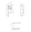 Ver imagem 4 de Fechadura Inox Interna Stam P/portas de Madeira Quarto Casa